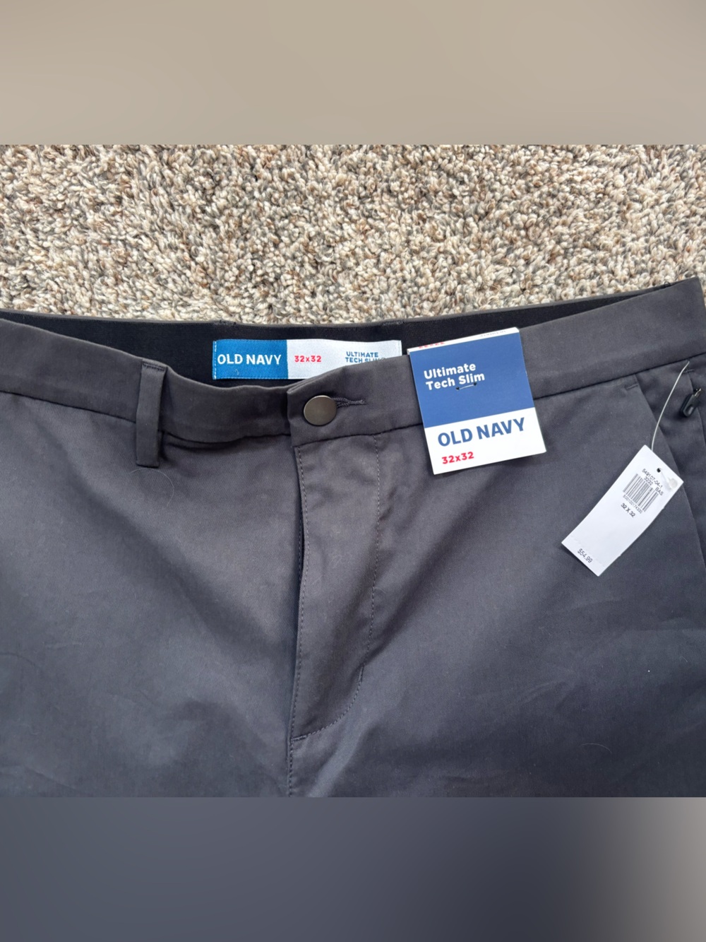 Old Navy Men’s Tech Slim Pants - Black